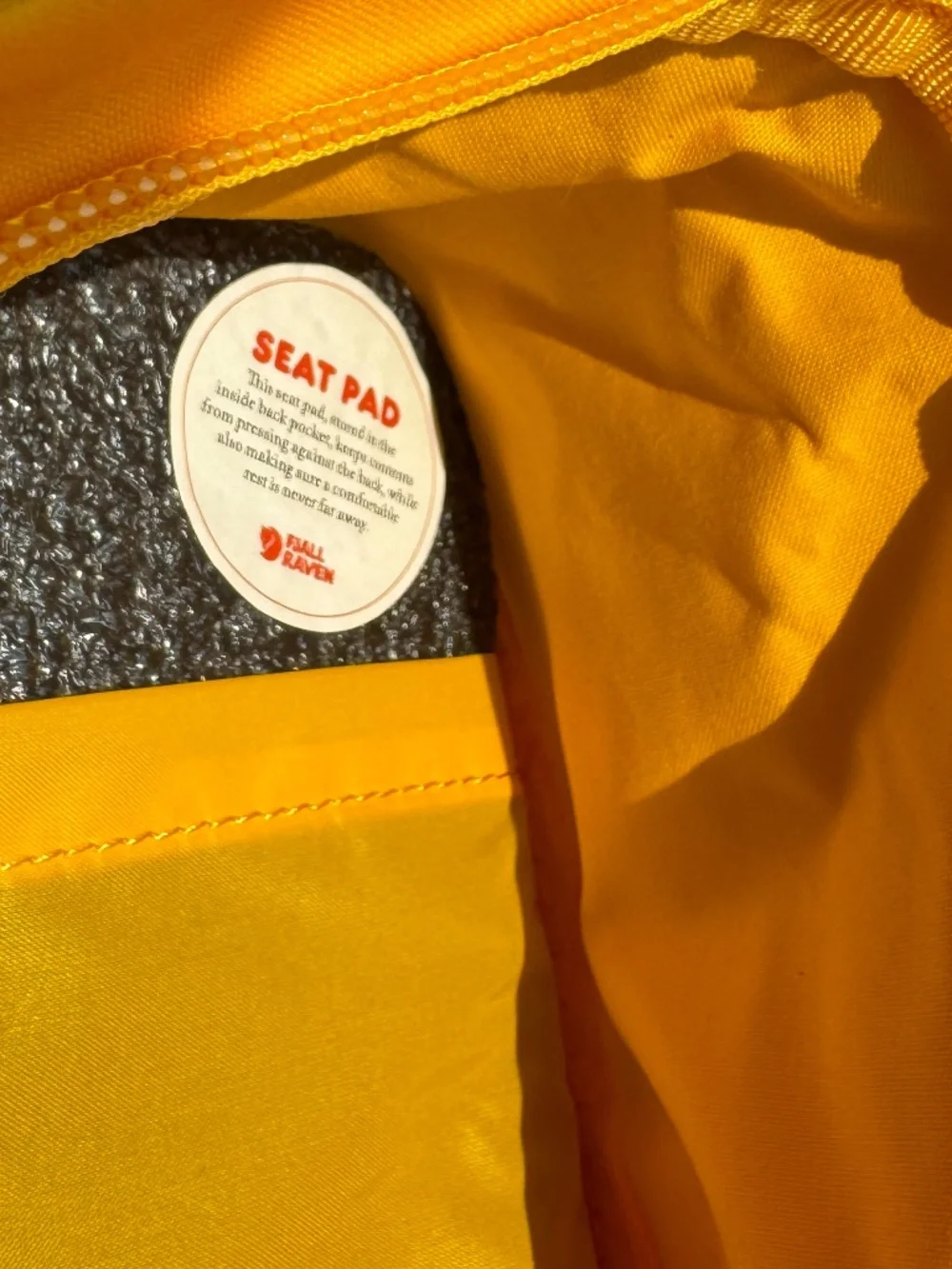 Authentic Fjallraven Kanken Classic Backpack - Warm Yellow Ochre (Mint/Like New)